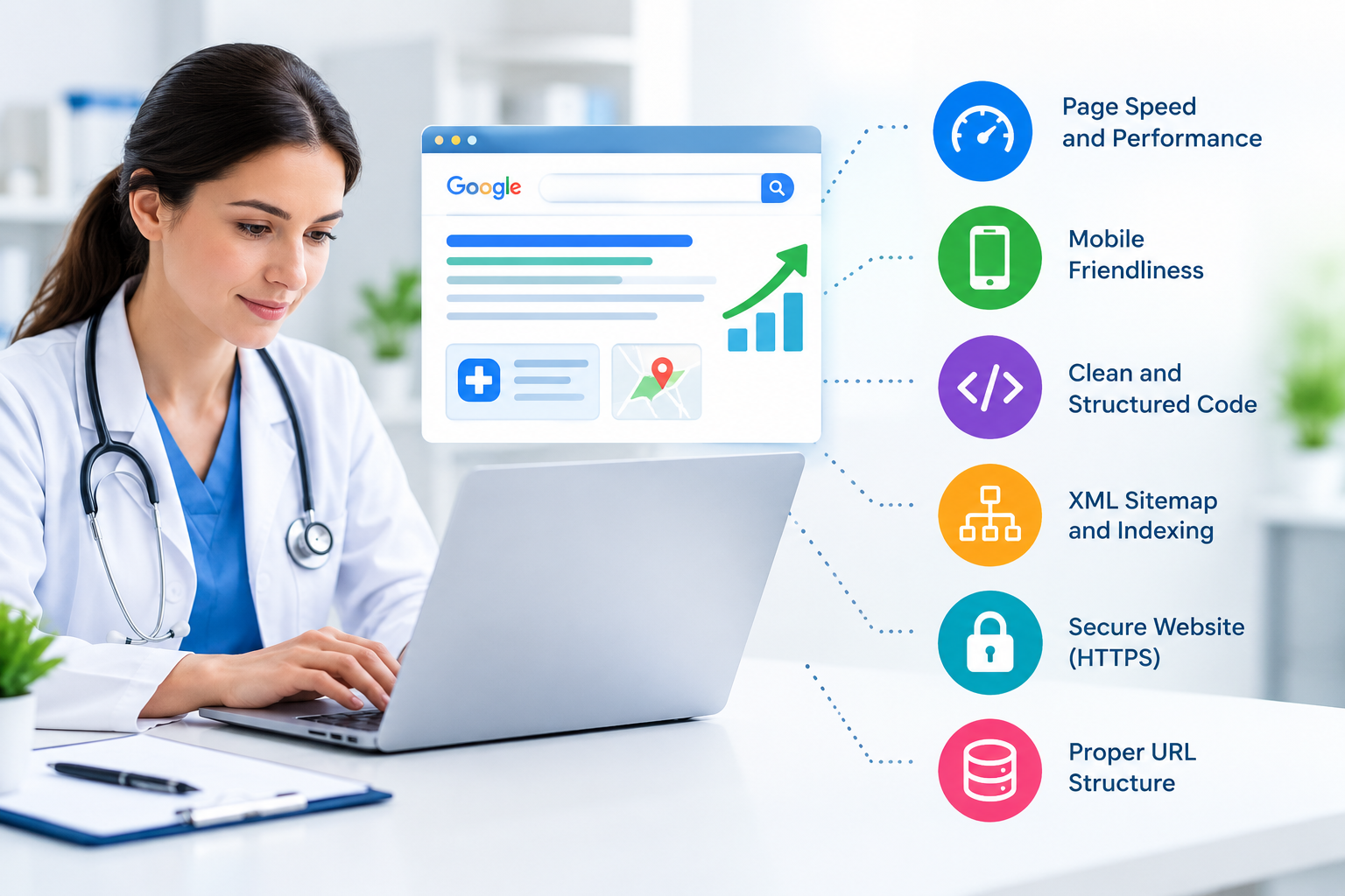 Healthcare SEO: Technical Ranking Factors